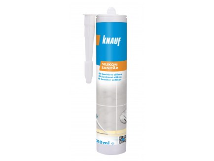 KNAUF sanitární silikon 310ml jasmin - Suché směsi a stavební chemie stavební chemie knauf