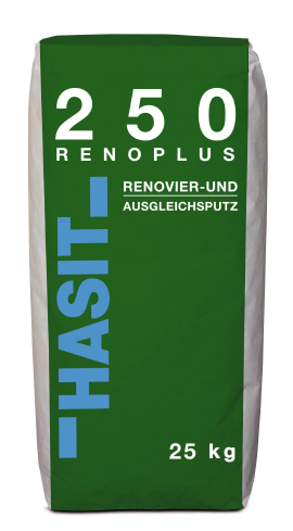 HASIT 250 RENOPLUS renovační omítka 25kg (48) - Suché směsi a stavební chemie omítky sanační omítky