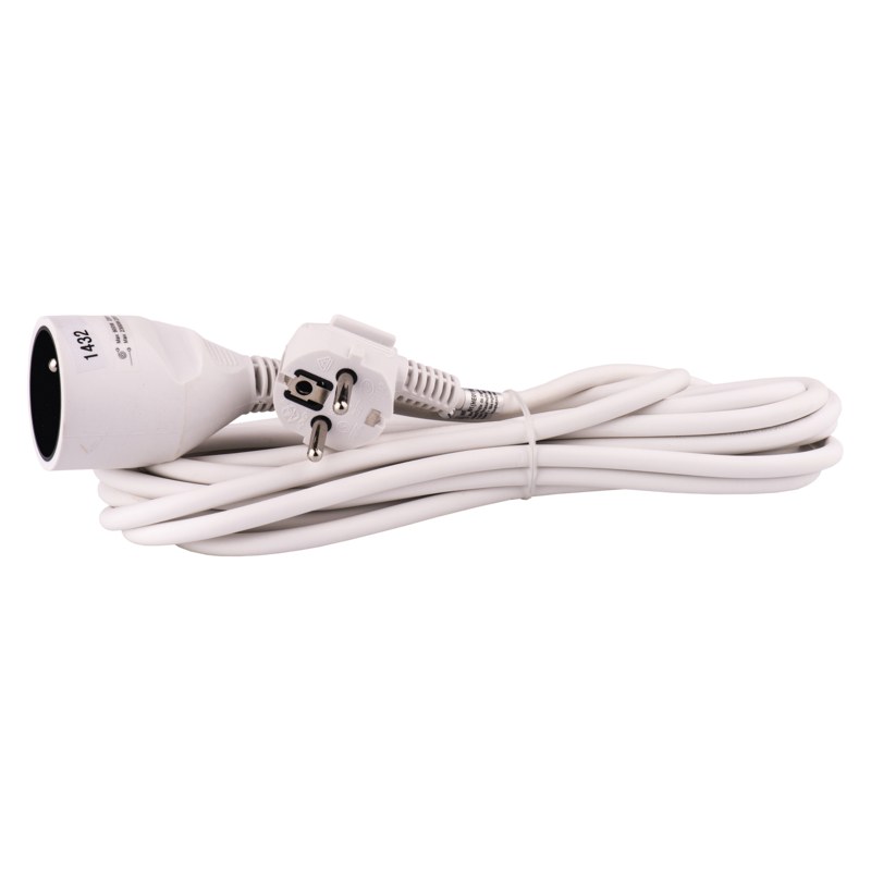 EMOS kabel prodlužovací 5m - 1zásuvka, bílý P0115 - Nářadí elektro