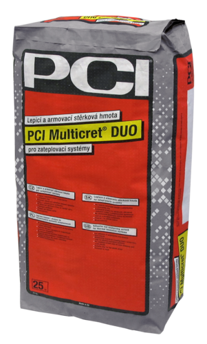 AKCE PCI Multicret DUO (Z301 DUO) lepidlo a stěrka 25kg (42) - Fasádní systémy pci