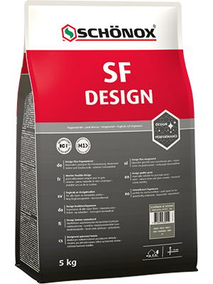 SCHONOX SF DESIGN designová spár.hmota  5kg graphite 34