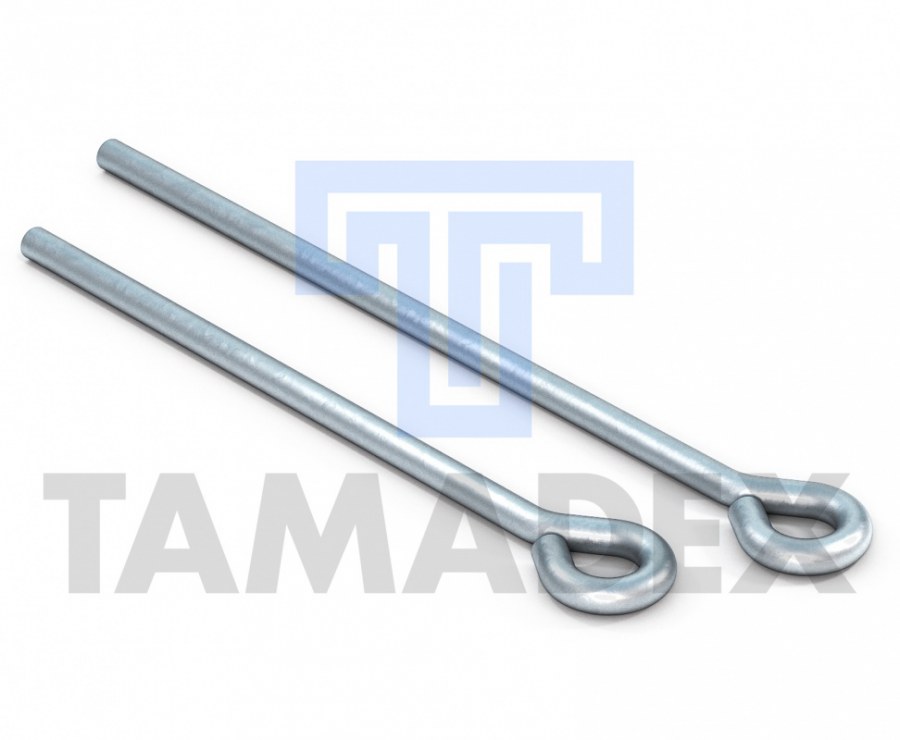 TAMADEX drát s okem 1000mm (100) - Suchá výstavba, sádrokarton, dřevo sádrokarton příslušenství na sádrokarton