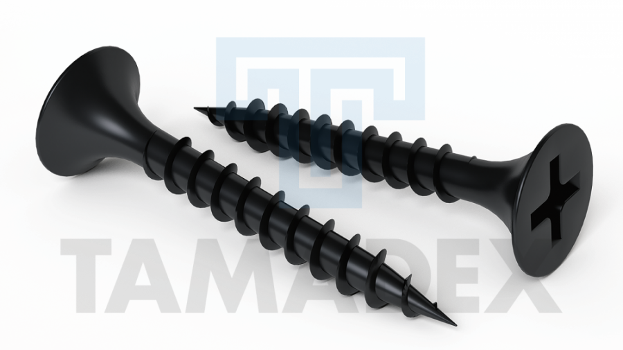 TAMADEX šroub samořezný TN 3,5x35 jemný závit do kov.konstr. (1000) - Suchá výstavba, sádrokarton, dřevo sádrokarton příslušenství na sádrokarton
