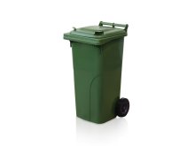 BE nádoba plastová - popelnice 120l zelená 0004-2