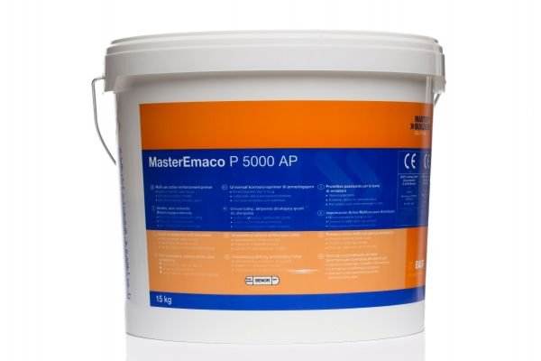 SikaEmaco P 5000 AP (dříve MasterEmaco P 5000 AP) antikorozní ochranný nátěr 15kg - Suché směsi a stavební chemie malty a cementy
