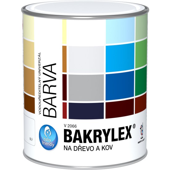 BaL Bakrylex email V2066 mat 0,7kg bílý na železo - Suché směsi a stavební chemie stavební chemie ostatní stavební chemie