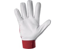 CANIS rukavice TECHNIK kombinované červeno-bílé vel.11 Rukavice-TECHNIK-1-