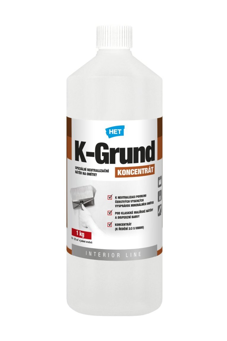 PZ K-Grund neutralizační nátěr 5kg - Suché směsi a stavební chemie penetrace, nátěry a můstky