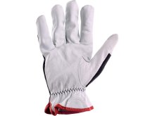 CANIS rukavice TECHNIK PLUS kombinované černo-bílé vel.09 Rukavice-TECHNIK-PLUS-1-