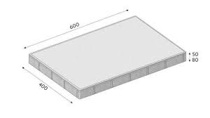 CSB FORMELA IV 50x600x400mm dlažba hladká přírodní (56) - Betonové prvky dlažby ostatní