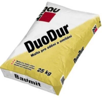 AKCE BAUMIT DuoDur univer.vpc.malta 2mm 25kg (54) - Suché směsi a stavební chemie omítky štukové omítky