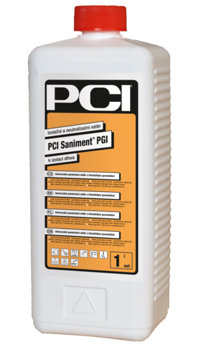 PCI Saniment PGI izolační sůl 1l - Suché směsi a stavební chemie omítky sanační omítky