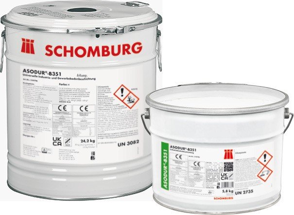 Schomburg ASODUR-B351 epox.pryskyřice 30kg RAL 7032 - Suché směsi a stavební chemie penetrace, nátěry a můstky
