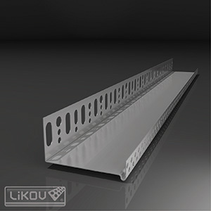 LIKOV profil zakládací LO 23/07 20mm / 2,0m (25) 101.070220 - Fasádní systémy příslušenství k fasádním systémům profily k fasádním systémům
