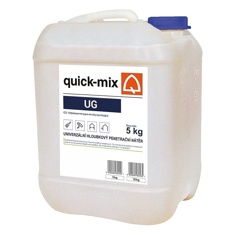 QUICK-MIX UG univerzální penetrační nátěr 5kg - Suché směsi a stavební chemie penetrace, nátěry a můstky