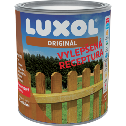 PZ LUXOL Originál lazura 0021 ořech 0,75l - Suchá výstavba, sádrokarton, dřevo dřevo doplňky a nátěry na dřevo
