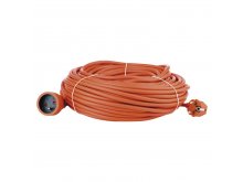 EMOS kabel prodlužovací 40m - 1zásuvka 1,5mm, oranžový P01140