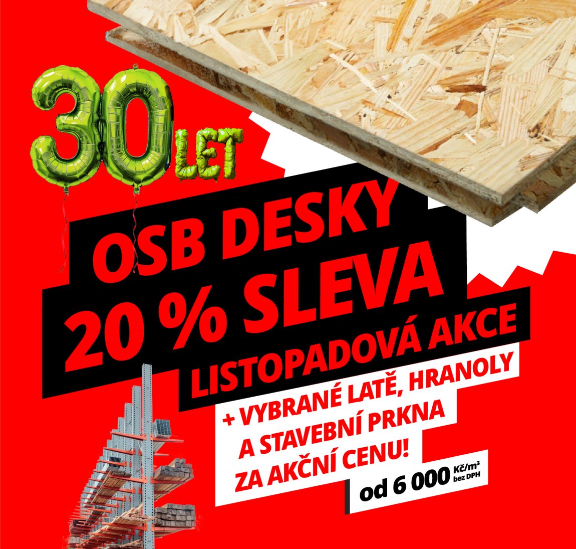 Jsme tu s vámi už 30 let