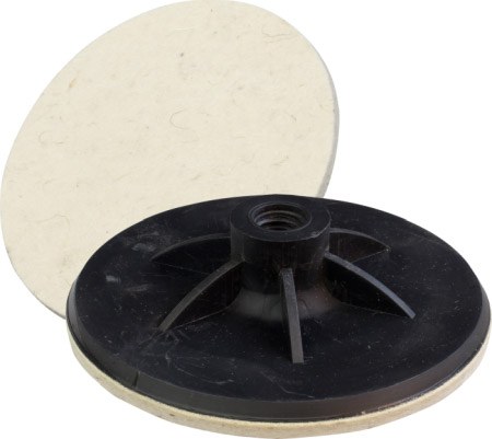 STALCO disk na leštění 125mm filc  5mm