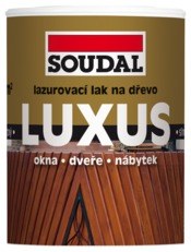 SOUDAL LUXUS lazura kaštan 0,75l (8) - Suchá výstavba, sádrokarton, dřevo dřevo doplňky a nátěry na dřevo