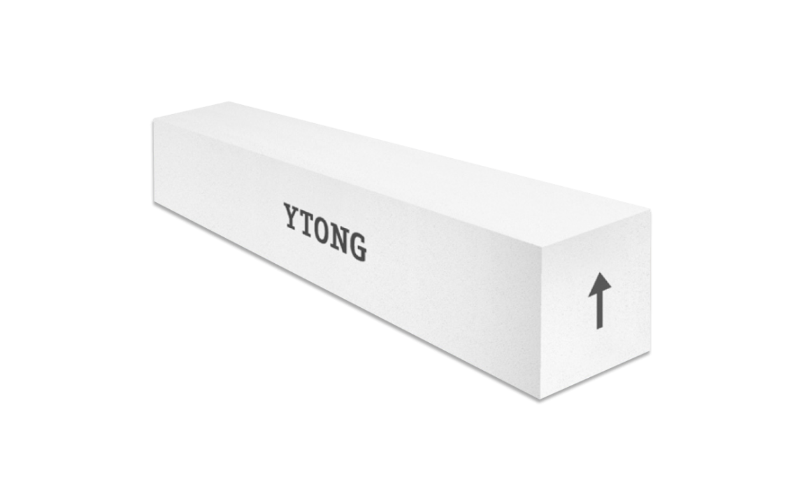 YTONG NOP 375-1250 nosný překlad 375x249x1250mm P4,4-600 (8) - Hrubá stavba zdící materiály porobetonové a vápenopískové zdící materiály ytong