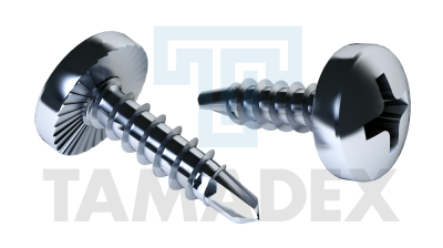 TAMADEX vrut TEX 4,2x16 půlkulatá hlava (1000) - Suchá výstavba, sádrokarton, dřevo sádrokarton příslušenství na sádrokarton
