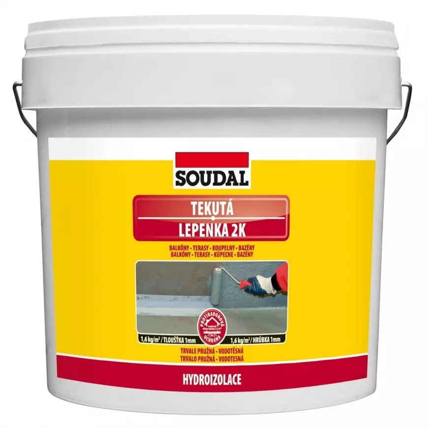 SOUDAL tekutá lepenka 21kg (15,75+5,25kg) 25% ZDARMA SOUDAL tekutá lepenka 21kg (15,75+5,25kg) 25% ZDARMA