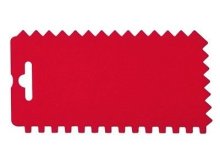 BE stěrka plast zuby 150x85mm