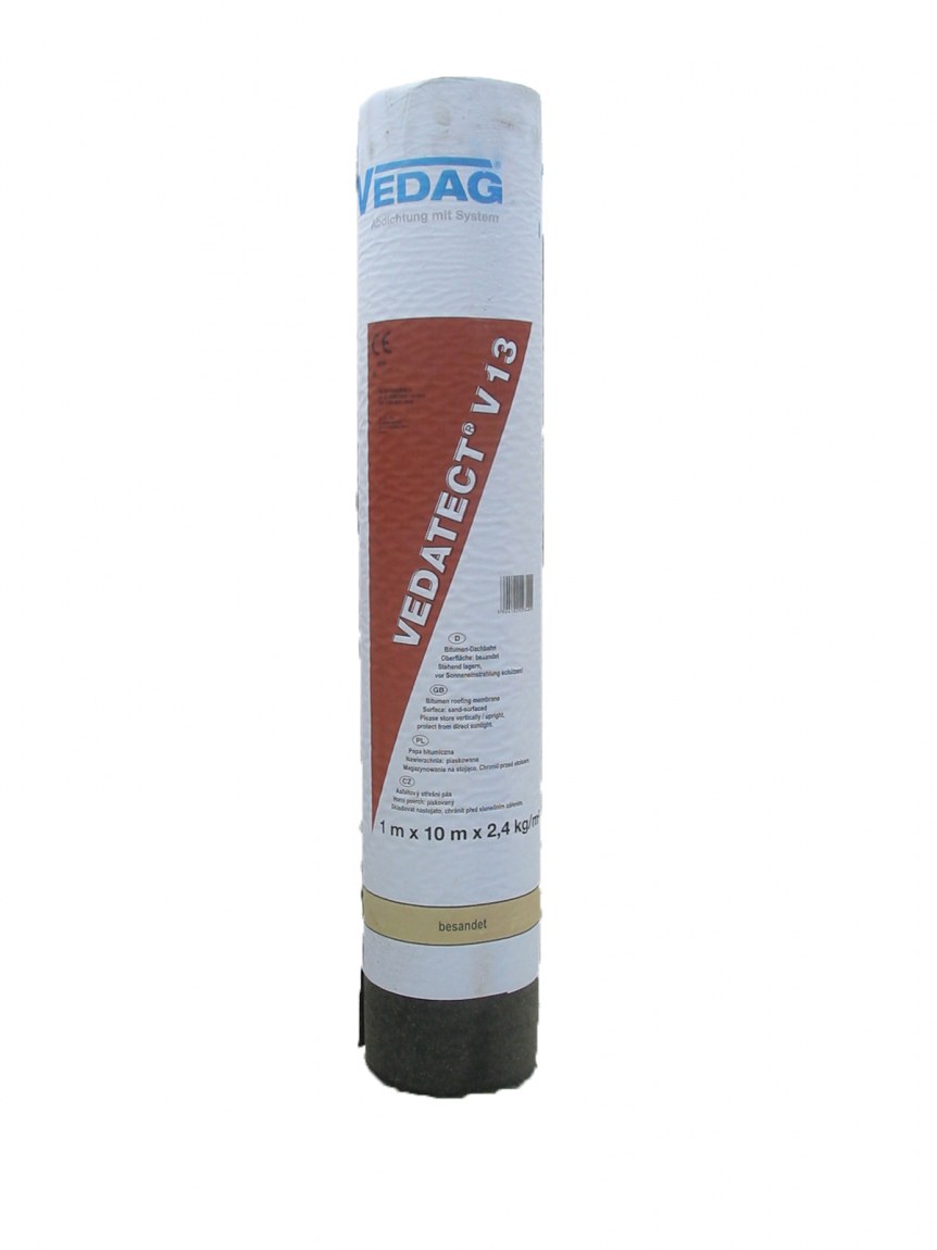 VEDAG V13 pískovaná lepenka pod šindel (10m2) - Hydroizolace asfaltové pásy oxidované