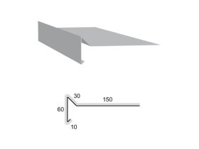 VEDAG Monarplan závětrná lišta 2bm r.š.250mm SK