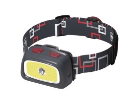 E čelovka LED COB+CREE 3xAAA P3531