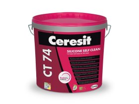 CERESIT CT74 silikonová omítka 2,0mm hlazená 25kg Double dry BASE 2017