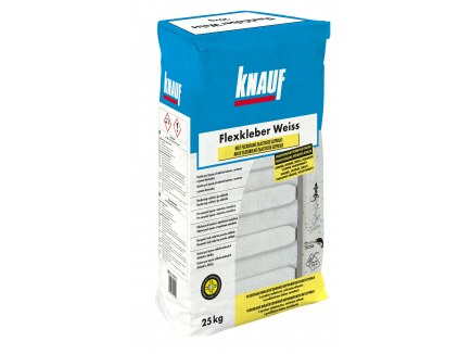 KNAUF FLEXKLEBER WEISS flex.lepidlo bílé 5kg (100) - Suché směsi a stavební chemie lepidla