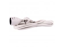 EMOS kabel prodlužovací 5m - 1zásuvka, bílý P0115
