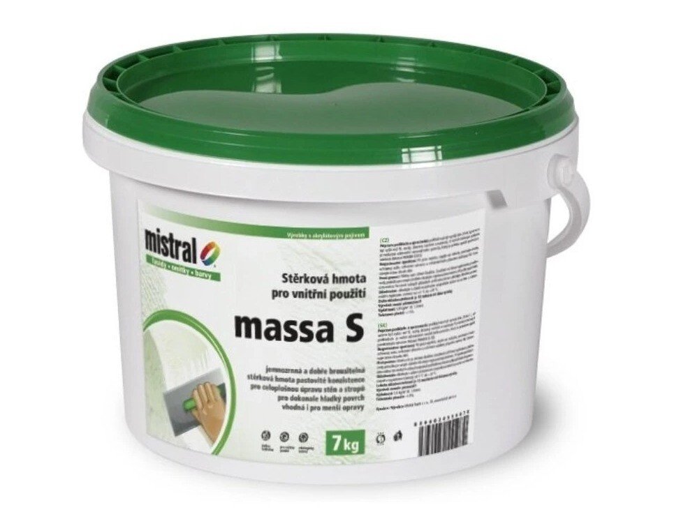 MISTRAL MASSA S vnitřní stěrková hmota 7kg - Fasádní systémy mistral
