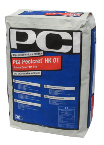 BASF PCI Pecicret HK 01 vápenocem.jádrová omítka 30kg (40) - Suché směsi a stavební chemie omítky jádrové omítky