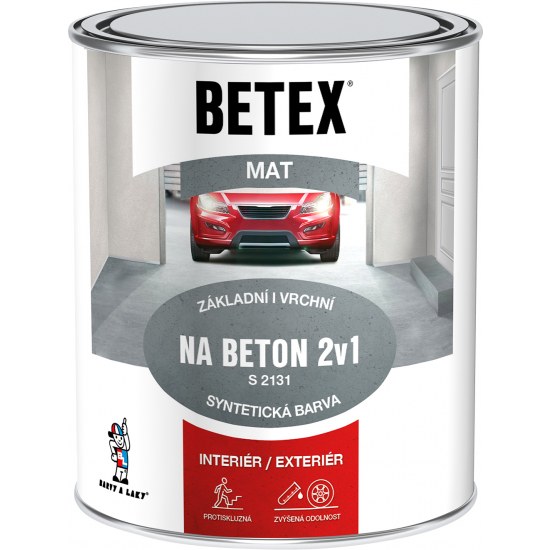 BaL BETEX 2v1 S2131 nátěr na beton 110 šedý 0,8kg - Suché směsi a stavební chemie stavební chemie ostatní stavební chemie