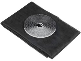 BaL síť okenní proti hmyzu černá 130x150cm