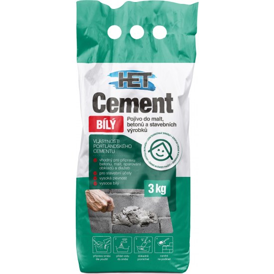 BaL cement bílý HET  3kg