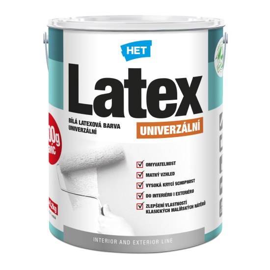 BaL latex univerzální HET bílý 0,8kg+200g - Suché směsi a stavební chemie penetrace, nátěry a můstky