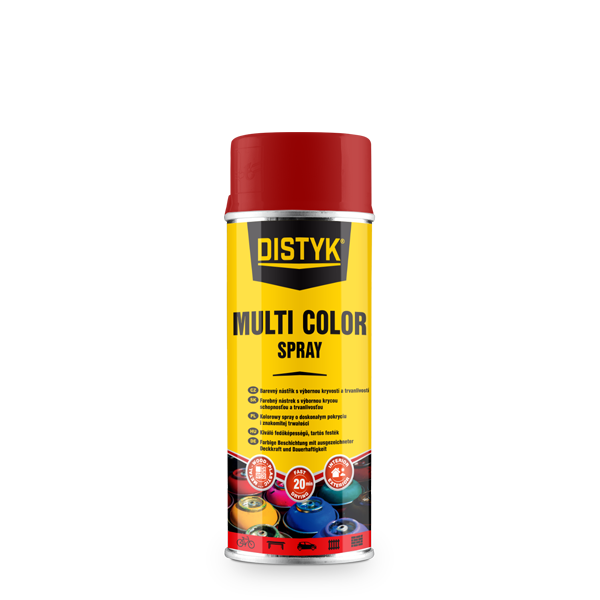 DB Multi color spray 400ml RAL1028 žlutá melounová DISTYK EU CZ-SK-HU-PL-DE
