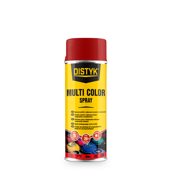 DB Multi color spray 400ml RAL2004 oranžová pravá DISTYK EU CZ-SK-HU-PL-DE - Suché směsi a stavební chemie stavební chemie den braven