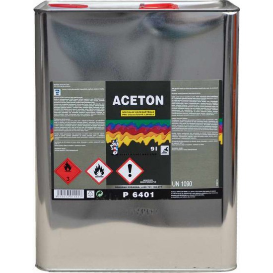 BaL aceton 9l - Suché směsi a stavební chemie stavební chemie ostatní stavební chemie