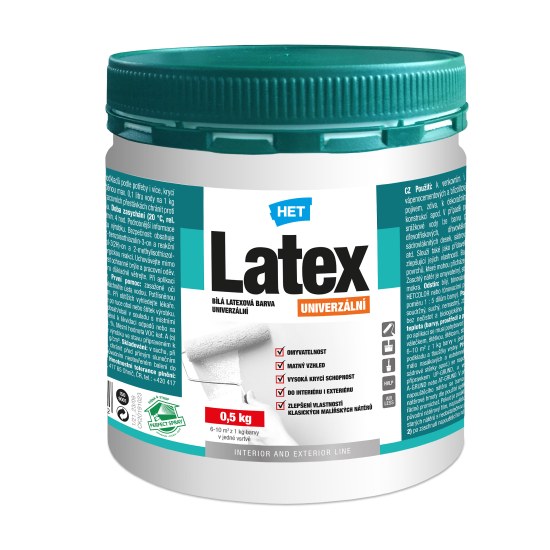 BaL latex univerzální HET bílý 0,5kg - Suché směsi a stavební chemie penetrace, nátěry a můstky