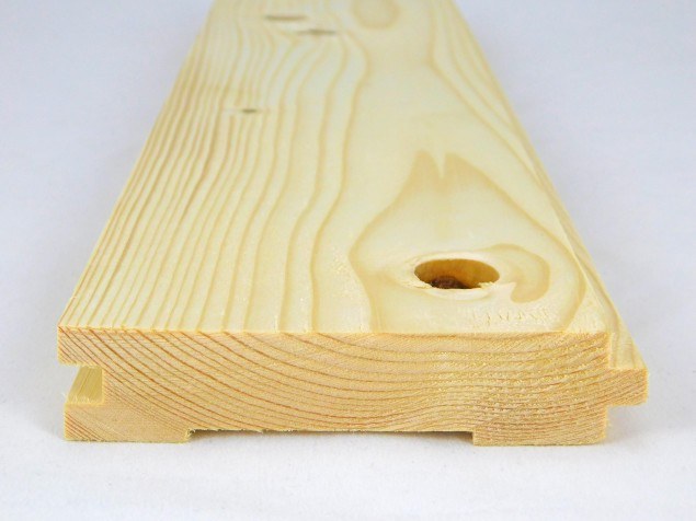 Dřevoobchod palubka podlahová borovice 28x146x5100mm A/B - ST (4ks/bal=2,978m2) - Suchá výstavba, sádrokarton, dřevo palubky