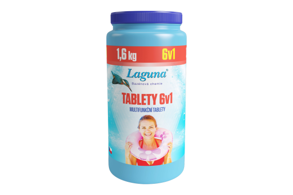 ST Laguna tablety 6v1 1,6kg - Zahrady, pletiva bazénové příslušenství