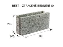 BEST ZTRACENÉ BEDNĚNÍ 10x25x50cm (88)