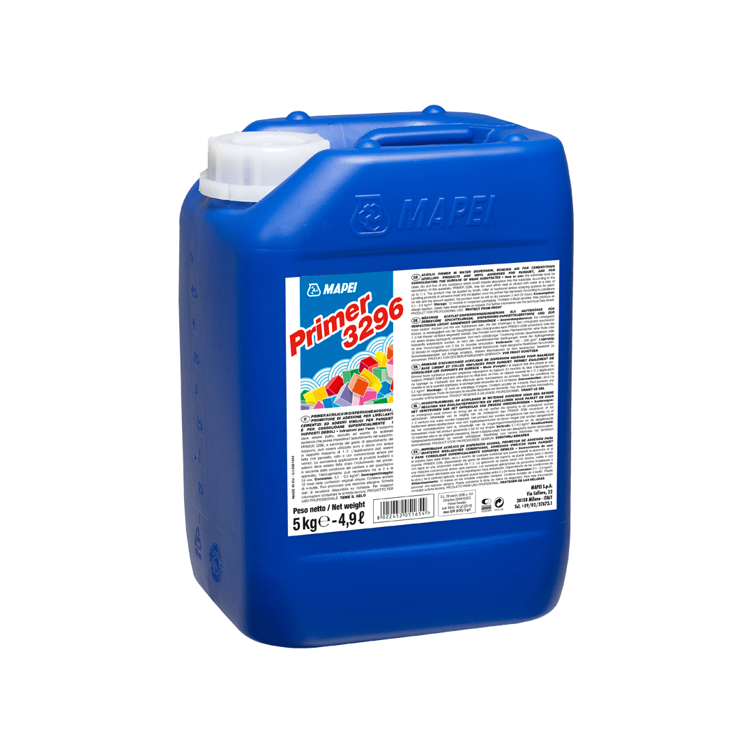 MAPEI Primer 3296 základní akrylový nátěr 5kg - Suché směsi a stavební chemie penetrace, nátěry a můstky