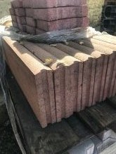 Výprodej BEST PARKAN II 50x200x1000mm obrubník hnědý (45)