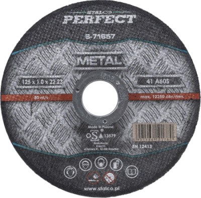 STALCO kotouč na kov rovný 230x1,9 perfect STALCO kotouč na kov rovný 230x1,9 perfect - Nářadí ruční nářadí